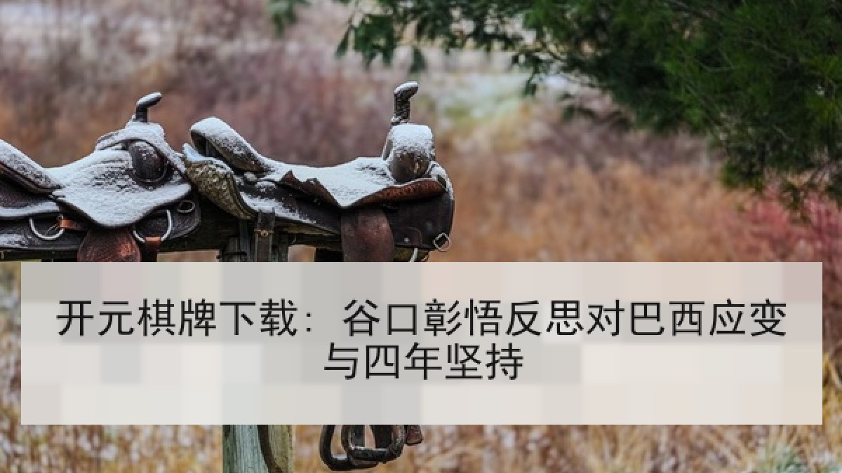 开元棋牌下载: 谷口彰悟反思对巴西应变与四年坚持